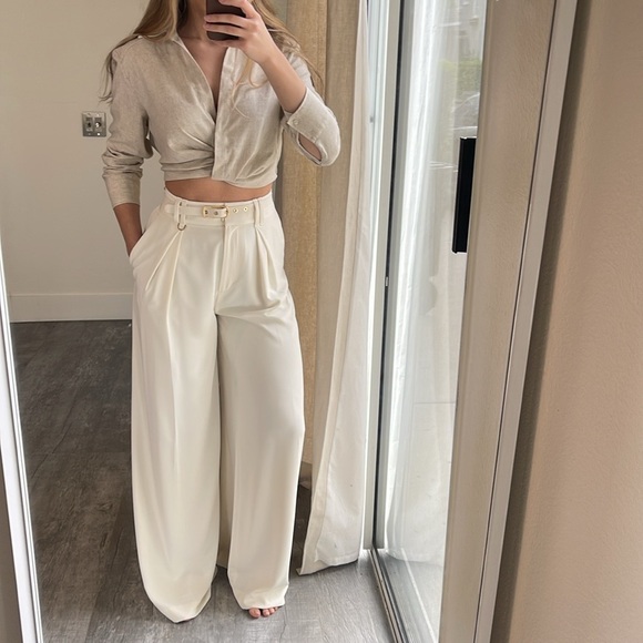 Zara linen blend top - Picture 5 of 15